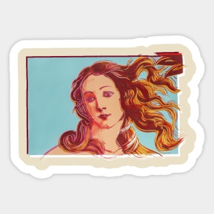 Abstract Venus Sticker